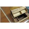 Image 6 : Wooden carpenters trunk (30 x 17.5 x 16.75 high)