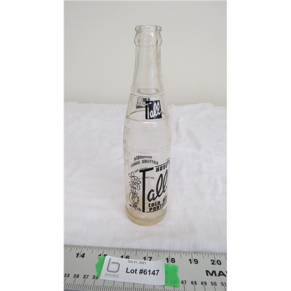 Have a tall cold one partner shamrock bottling works medicine hat -10 oz bottle