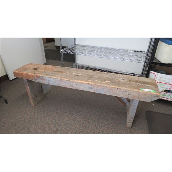Vintage Wooden Bench