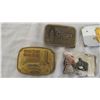 Image 2 : (5) belt buckles - petro canada, circus circus + others