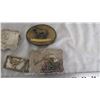 Image 3 : (5) belt buckles - petro canada, circus circus + others