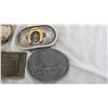 Image 3 : (5) belt buckles - cawmer, alberta, etc