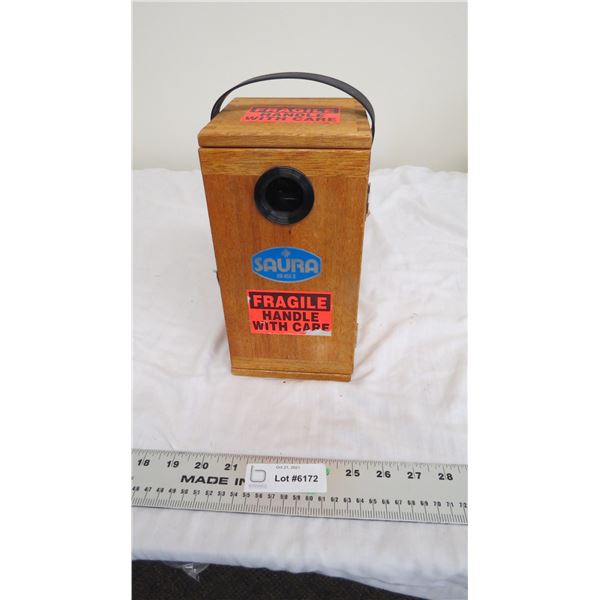 vintage saura HB656 II Hand bearing compass - in case