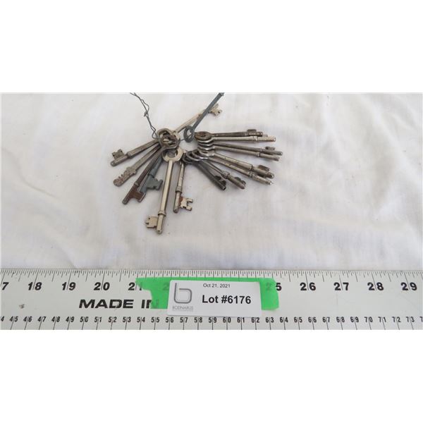 Vintage skeleton keys