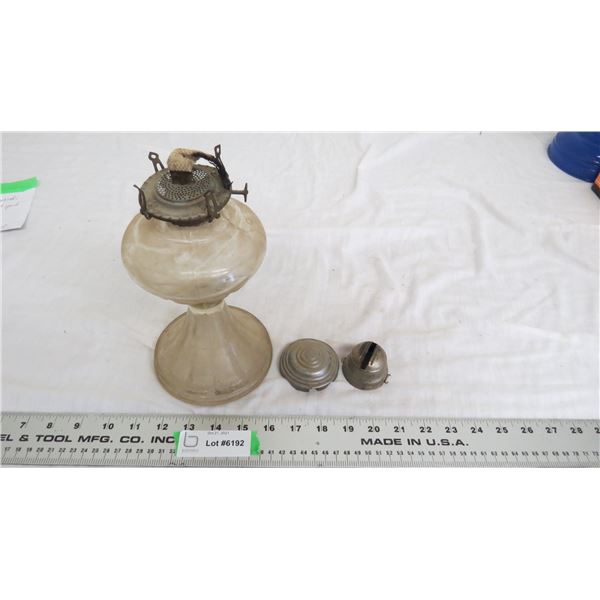 Vintage oil lamp (no shade)