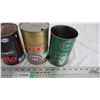 Image 3 : (4) empty Esso oil tins