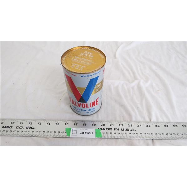 Valvoline (FULL) 1 quart oil can