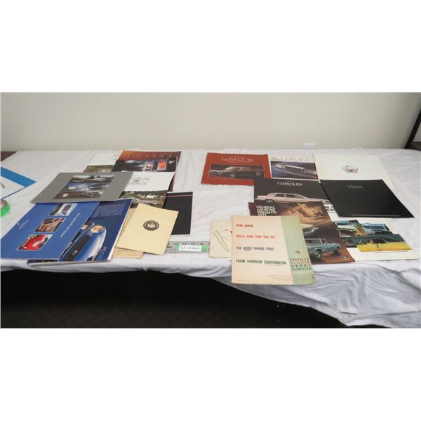 2X The Money - Dodge & Chev Brochures + Calednars