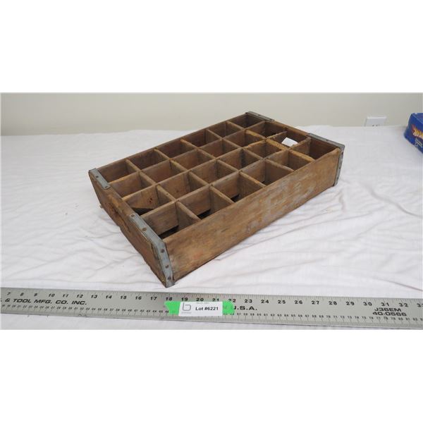 Pepsi cola wooden crate