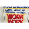 Image 3 : 2X The Money - vintage cardboard ad signs