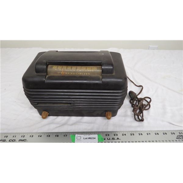 stromberg carlson vintage radio (cord needs replacing)