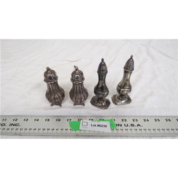 vintage lead STP shakers