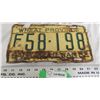 Image 3 : 1953 Sask, 1960 Alberta license plates