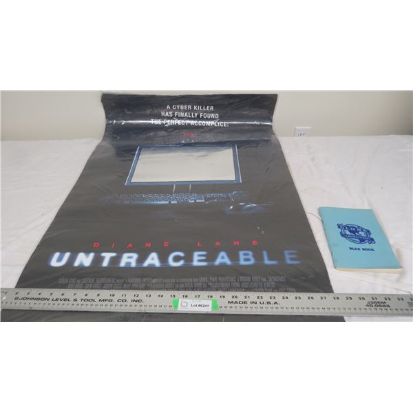 glube labratories blue book + untraceable poster