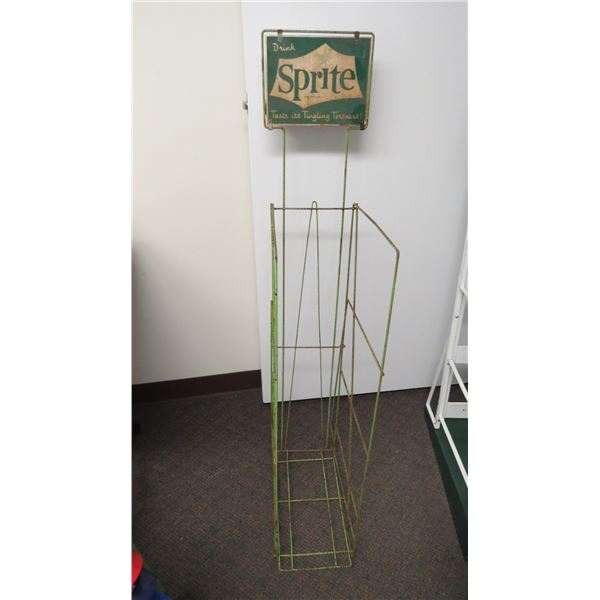 Sprite display rack - metal 8.5Wx14Dx47.5T