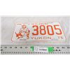 Image 1 : 1975 Yukon license plate