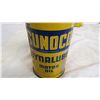 Image 2 : sunoco dynalube motor oil 1 imp quart empty can