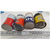Image 5 : (4) gulf one quart oil cans (empty)