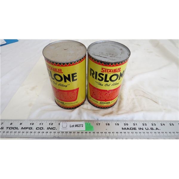 2X The Money - Rislone oil additive 1 imp quart (full) cans