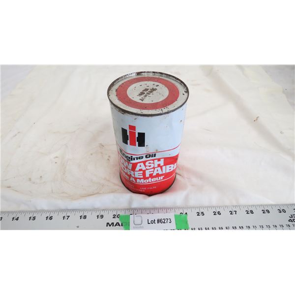 IH low ash engine oil 1 qurt oil can (full)