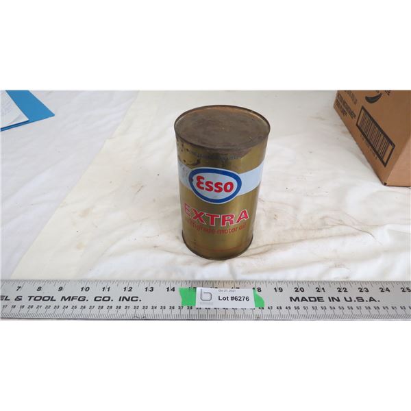 esso extra one quart oil can 10w30 (full)