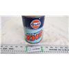 Image 3 : gulf XHD motor oil 1 lire oil can (full) cardboard