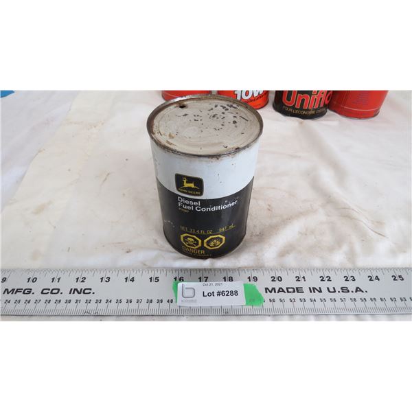 J.D Diesel fuel conditioner 947ml can (empty)