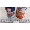 Image 2 : gulf 10w30 cardboard can (full) plus gulf XHD motor oil cardboard can (empty) 1 litre