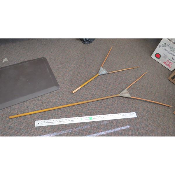 vintage railroad railway train order message sticks