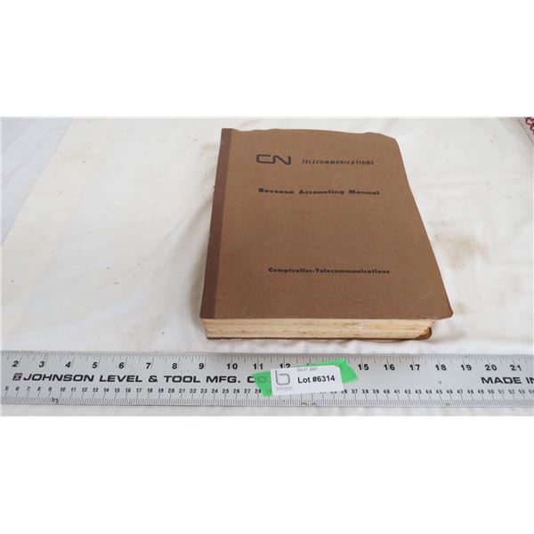 CN telecommunications revenue accounting manual