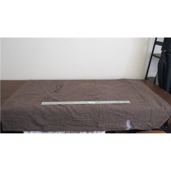 vintage CN Wool Blanket 76x55