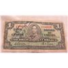 Image 2 : Jan 1937 1 dollar canadian bill