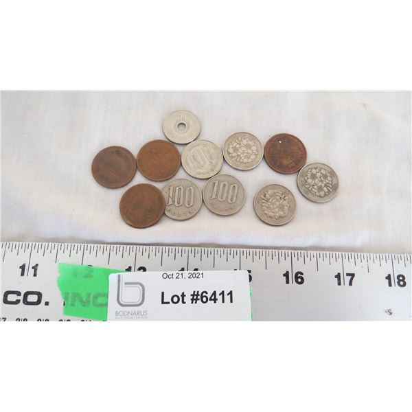 Japan Yen Coins