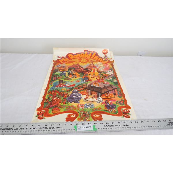 vintage mcdonalds poster advertisements