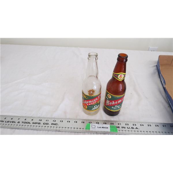 Old Boh Beer Bottles with labels