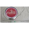 Image 1 : Coca Cola Neon Battery operated clock (working)