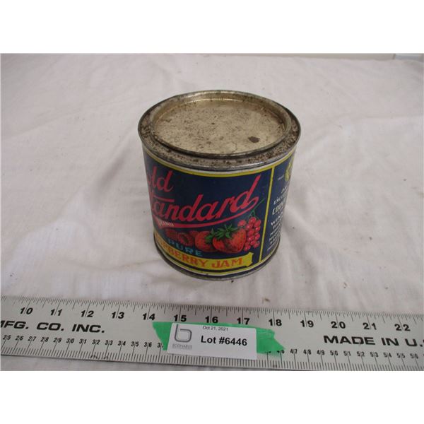 Gold Standars Raspberrt Jam Tin