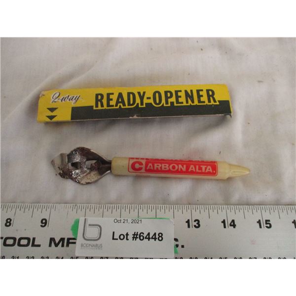 garrett motors ltd advertising 2 way ready opener