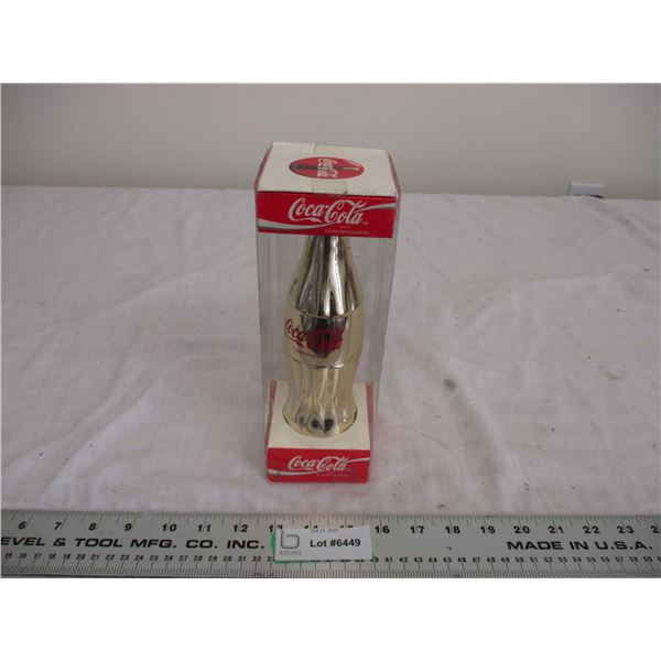Coca cola commemorative bottle in box