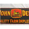 Image 2 : John Deere implements tin sign 13.5" long