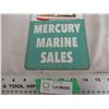 Image 3 : Mercury outboard motors tin sign 6x9.75 long