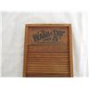 Image 2 : wooden decorative washboard paper holder 12" long