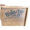 Image 3 : wooden decorative washboard paper holder 12" long