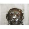 Image 2 : metal lions head door knocker