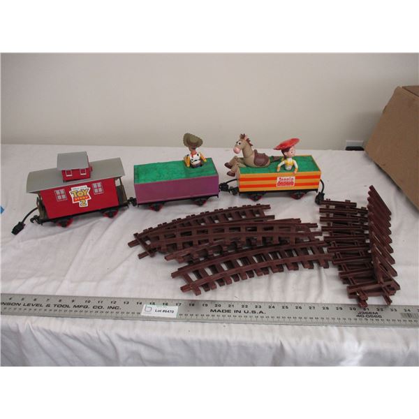 toy story 2 train cars + track