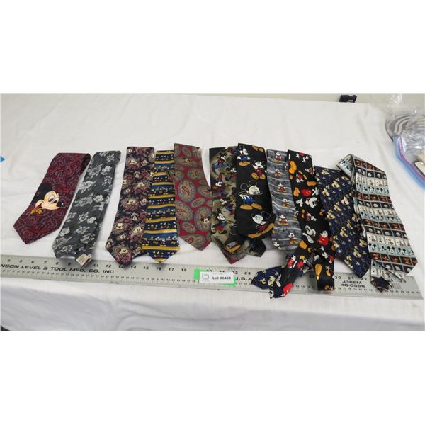 Disney mickey mouse ties