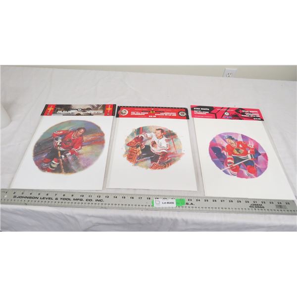 3X The Money - 3 NHL All Star lithographs (sealed)
