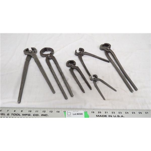 Lot of blackmith tools