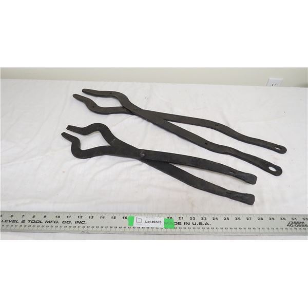 (2) blacksmith tools
