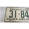 Image 2 : 1955 Sask License Plate